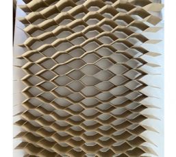 Honeycomb paper core